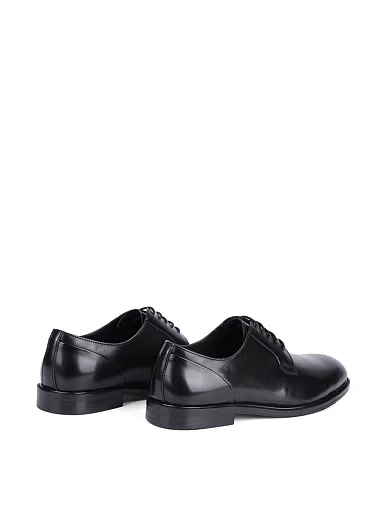 Мужские туфли Miguel Miratez кожаные черные - фото 4 - Miraton