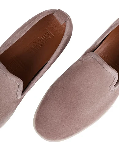 Мужские слипоны Miguel Miratez замшевые бежевые - фото 5 - Miraton