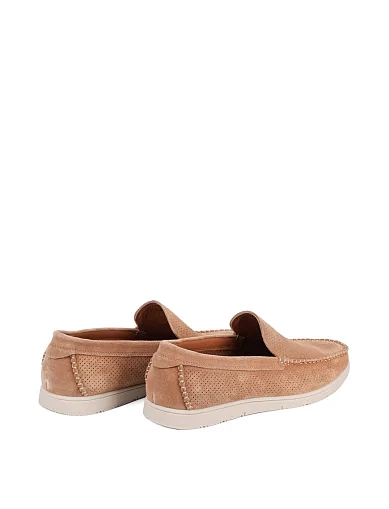 Чоловічі туфлі Miguel Miratez замшеві бежеві - фото 4 - Miraton