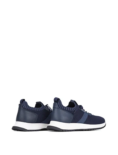 Чоловічі кросівки MIRATON тканинні сині - фото 4 - Miraton