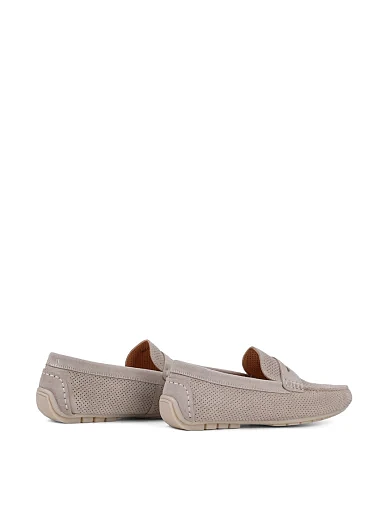 Чоловічі мокасини Miguel Miratez замшеві бежеві - фото 4 - Miraton