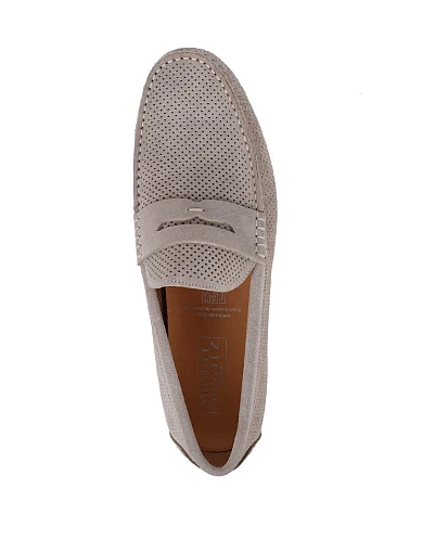 Чоловічі мокасини Miguel Miratez замшеві бежеві - фото 5 - Miraton