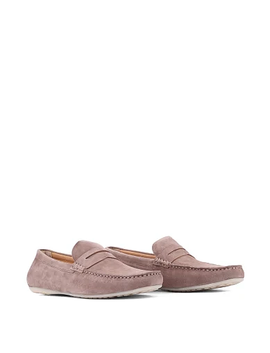 Чоловічі мокасини Miguel Miratez замшеві бежеві - фото 3 - Miraton