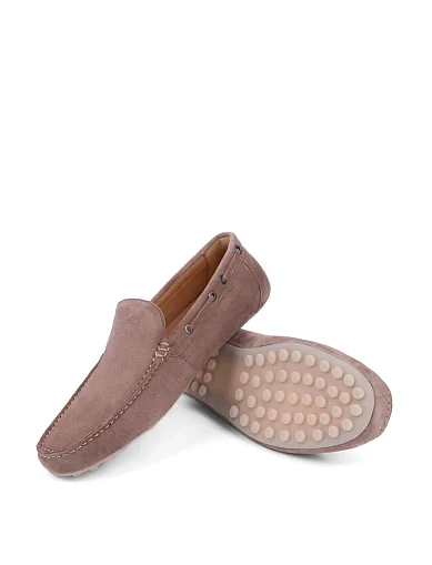 Чоловічі мокасини Miguel Miratez замшеві бежеві - фото 2 - Miraton