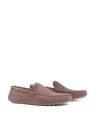 Чоловічі мокасини Miguel Miratez замшеві бежеві - фото 3 - Miraton