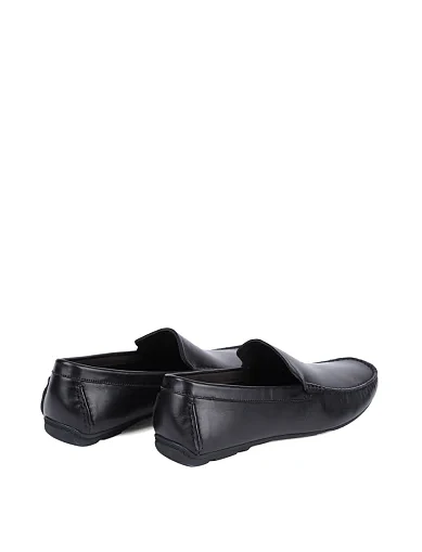 Чоловічі мокасини Miguel Miratez шкіряні чорні - фото 4 - Miraton