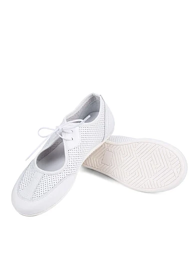 Жіночі кросівки Attizzare шкіряні білі (25YA-0202) - фото 2 - Miraton