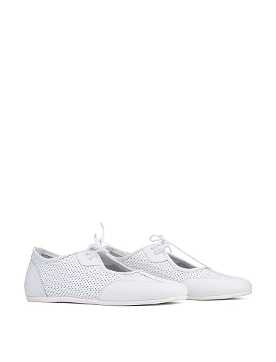 Жіночі кросівки Attizzare шкіряні білі (25YA-0202) - фото 3 - Miraton