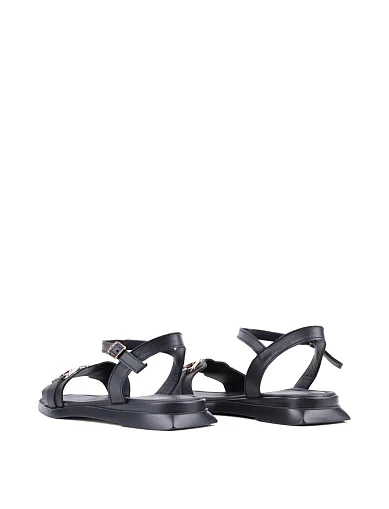 Жіночі сандалі Attizzare шкіряні чорні (M-386) - фото 3 - Miraton