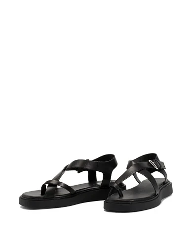 Женские сандалии Vagabond Connie кожаные черные - фото 2 - Miraton