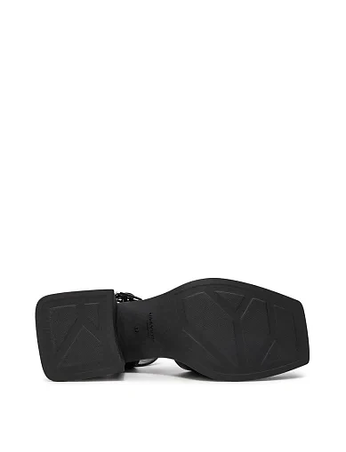 Женские босоножки Vagabond Hennie кожаные черные - фото 8 - Miraton