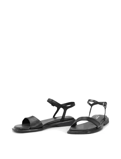 Женские сандалии Vagabond Izzy кожаные черные - фото 2 - Miraton