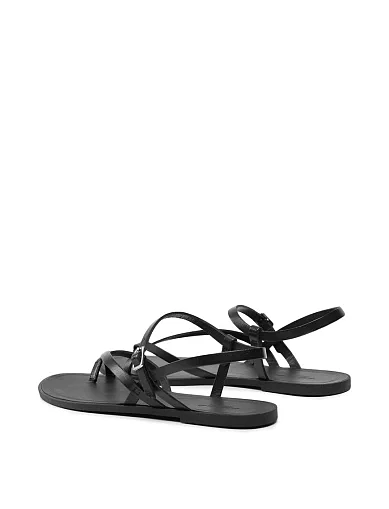 Женские сандалии Vagabond Tia 2.0 кожаные черные - фото 3 - Miraton