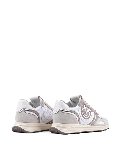 Жіночі кросівки Pinko шкіряні бежеві (SS0087P076K26) - фото 4 - Miraton