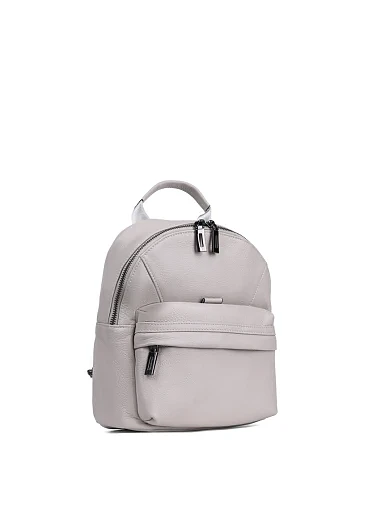 Женская сумка MIRATON кожаная молочного цвета - фото 2 - Miraton