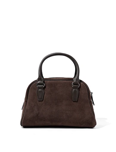 Женская сумка тоут MIRATON замшевая зеленая - фото 1 - Miraton