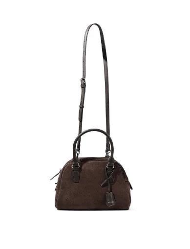 Женская сумка тоут MIRATON замшевая зеленая - фото 6 - Miraton