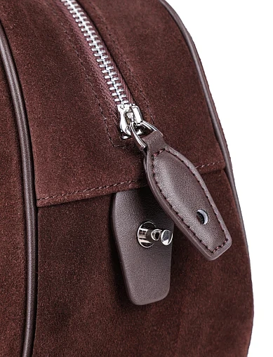Женская сумка тоут MIRATON замшевая коричневая - фото 5 - Miraton