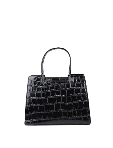 Жіноча сумка тоут MIRATON шкіряна чорна(8820-1) - фото 1 - Miraton