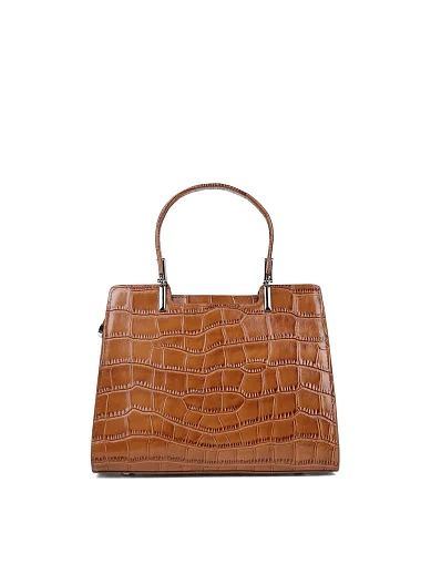 Жіноча сумка тоут MIRATON шкіряна кемел(8820-1) - фото 4 - Miraton