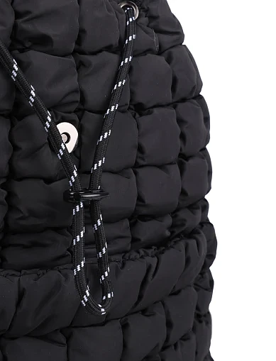 Женская сумка MIRATON тканевая черная - фото 4 - Miraton