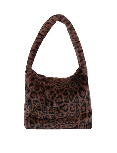 Жіноча сумка через плече MIRATON з хутра леопардова(119/1) - фото 1 - Miraton
