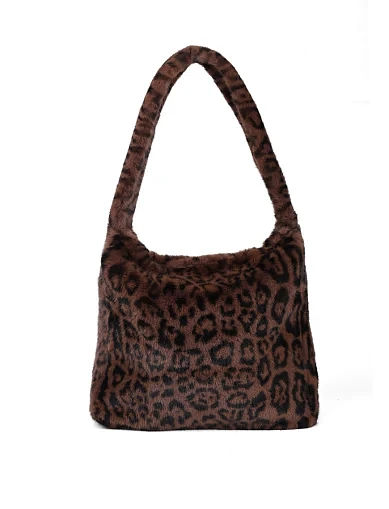 Жіноча сумка через плече MIRATON з хутра леопардова(119/1) - фото 3 - Miraton