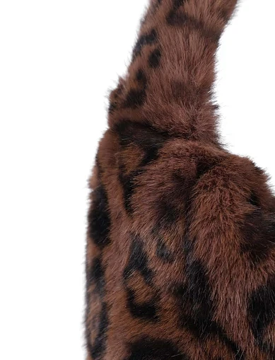 Жіноча сумка через плече MIRATON з хутра леопардова(119/1) - фото 4 - Miraton