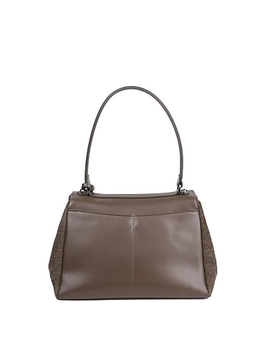 Жіноча сумка тоут MIRATON шкіряна зелена(9766А-2) - фото 3 - Miraton