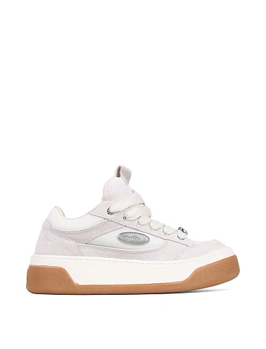 Женские кеды WINDSOR SMITH FLAVOUR велюровые бежевые - фото 1 - Miraton