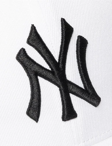 Кепка 47 Brand MLB New York Yankees тканевая белая - фото 5 - Miraton