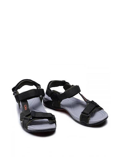 Мужские сандалии CMP тканевые зеленые - фото 3 - Miraton