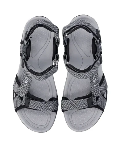 Мужские сандалии CMP тканевые серые - фото 4 - Miraton