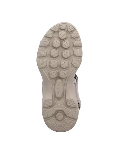 Женские сандалии CMP кожаные бежевые - фото 6 - Miraton