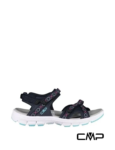 Жіночі сандалі CMP шкіряні сині (38Q9946-33UL) - фото 1 - Miraton