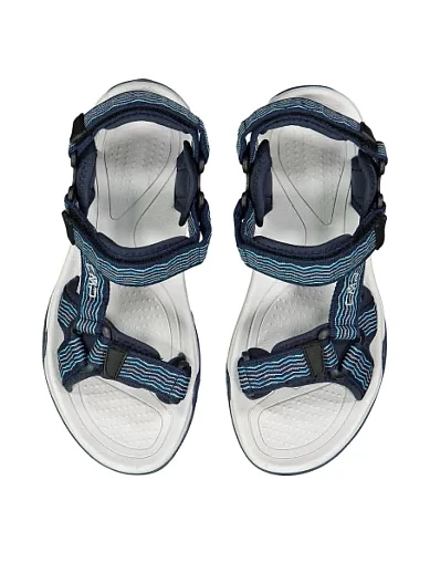 Женские сандалии CMP тканевые синие - фото 4 - Miraton