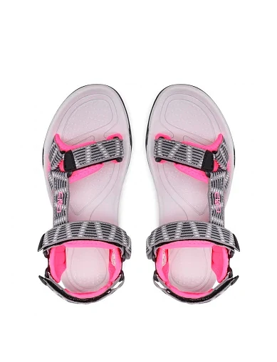 Женские сандалии CMP тканевые розовые - фото 5 - Miraton