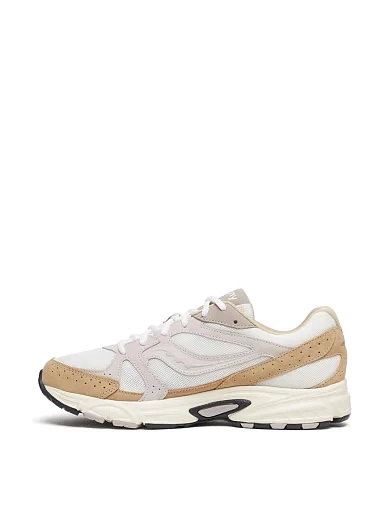 Женские кроссовки Saucony RIDE MILLENNIUM тканевые бежевые - фото 3 - Miraton