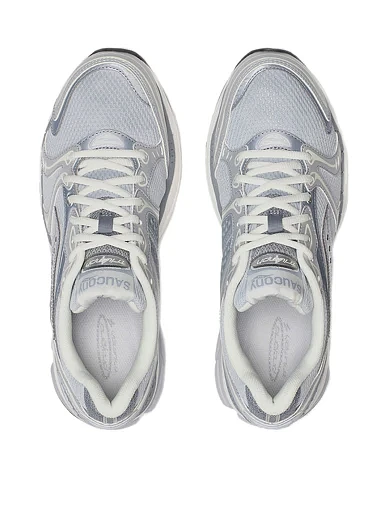 Женские кроссовки Saucony PROGRID TRIUMPH 4 тканевые серые - фото 5 - Miraton
