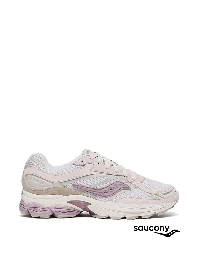 Женские кроссовки Saucony PROGRID OMNI 9 PREMIUM тканевые сиреневые - фото 1 - Miraton