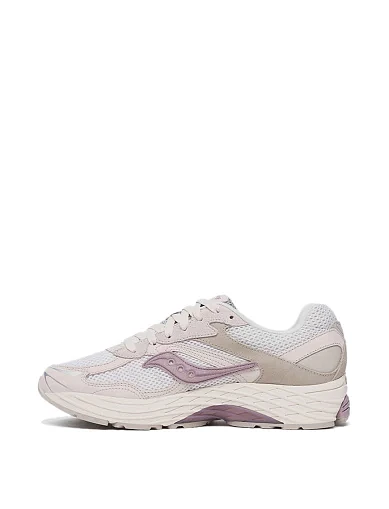 Женские кроссовки Saucony PROGRID OMNI 9 PREMIUM тканевые сиреневые - фото 2 - Miraton