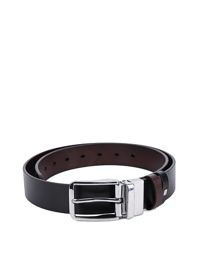 Ремень кожаный черный - фото 1 - Miraton