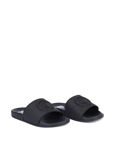 Женские шлепанцы Just Cavalli резиновые черные - фото 3 - Miraton