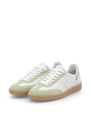 Женские кеды Rieker замшевые белые - фото 3 - Miraton