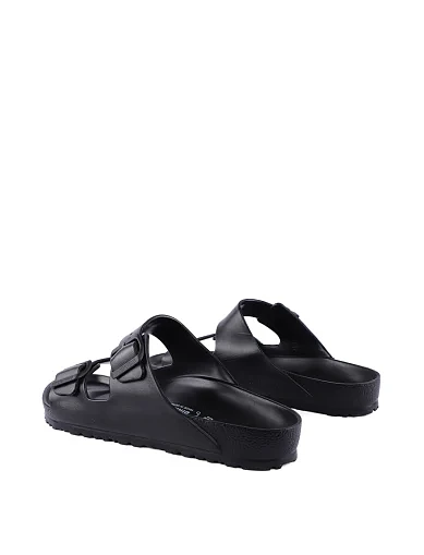 Чоловічі шльопанці BIRKENSTOCK Arizona Eva гумові чорні - фото 3 - Miraton