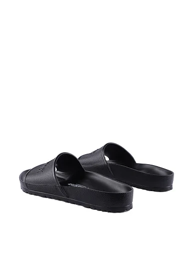 Женские шлепанцы BIRKENSTOCK Barbados Eva резиновые черные - фото 3 - Miraton