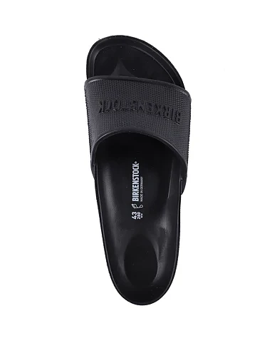 Женские шлепанцы BIRKENSTOCK Barbados Eva резиновые черные - фото 4 - Miraton