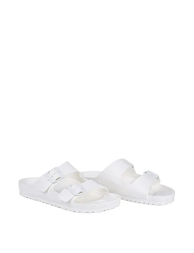 Чоловічі шльопанці BIRKENSTOCK Arizona Eva гумові білі - фото 3 - Miraton