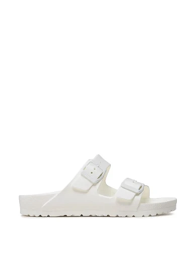 Жіночі шльопанці BIRKENSTOCK Arizona Eva гумові білі (129443) - фото 1 - Miraton