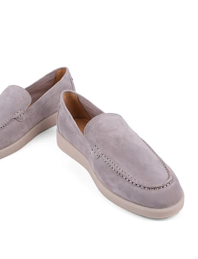 Женские слиперы Attizzare велюровые серые - фото 2 - Miraton